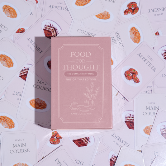 Food For Thought: The Compatibility Menu - This or That