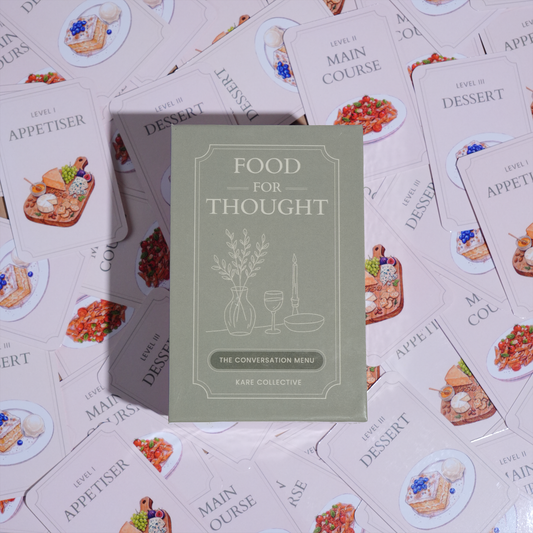 Food For Thought: The Conversation Menu